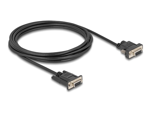 [88239] Delock Kabel seriell - DB-9, Gleichstromstecker 5,5 x 2,1 mm (W)