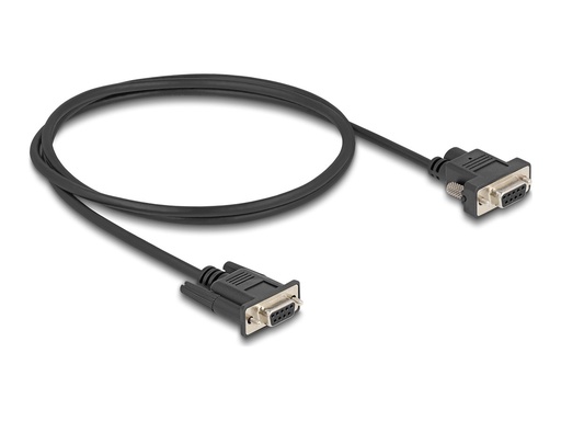 [87837] Delock Kabel seriell - DB-9, Gleichstromstecker 5,5 x 2,1 mm (W)