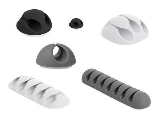 [18300] Delock Combo Set - Kabelhalter-Kit - Tisch montierbar