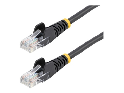 [45PAT7MBK] StarTech.com 7m Cat5e Ethernet Netzwerkkabel Snagless mit RJ45 - Cat 5e UTP Kabel - Schwarz - Patch-Kabel - RJ-45 (M)