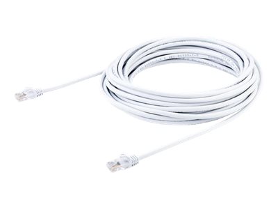 [45PAT10MWH] StarTech.com 10m Cat5e Ethernet Netzwerkkabel Snagless mit RJ45 - Cat 5e UTP Kabel - Weiß - Patch-Kabel - RJ-45 (M)