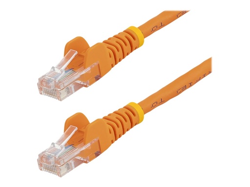 [45PAT7MOR] StarTech.com Startech 7m Cat5e Ethernet Netzwerkkabel Snagless mit RJ45 - Cat 5e UTP Kabel - Orange - Patch-Kabel - RJ-45 (M)