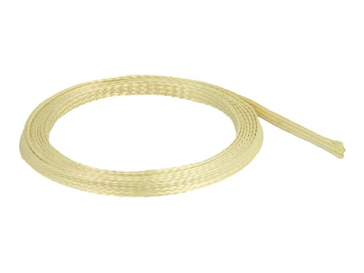 [20798] Delock Geflechtschlauch - 2 m - Gelb