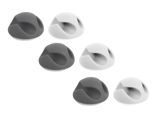 [18295] Delock with 2 feed-throughs - Kabelhalter-Kit