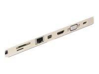 [64026] Delock Dust Cover for mini Displayport - Schutzumschlag - Schwarz (Packung mit 10)