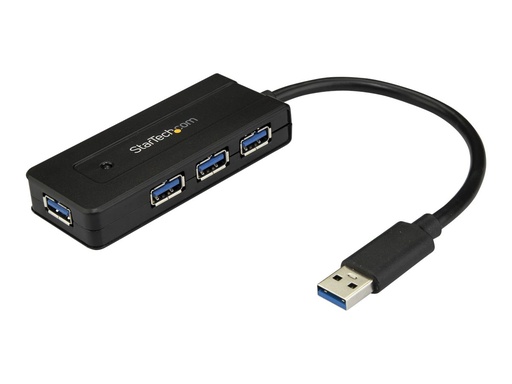 [ST4300MINI] StarTech.com USB 3.0 Hub 4 Port - mit Ladeanschluss