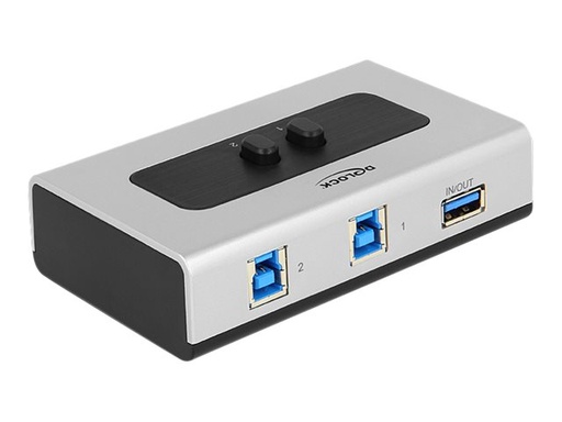 [87667] Delock Switch USB 3.0 2 port manual bidirectional