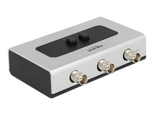 [87669] Delock Switch BNC 2 port manual bidirectional
