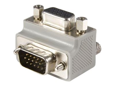 [GC1515MFRA1] StarTech.com VGA auf VGA Kabel Adapter Typ 1 rechts gewinkelt - St/Bu - VGA-Adapter - HD-15 (VGA)