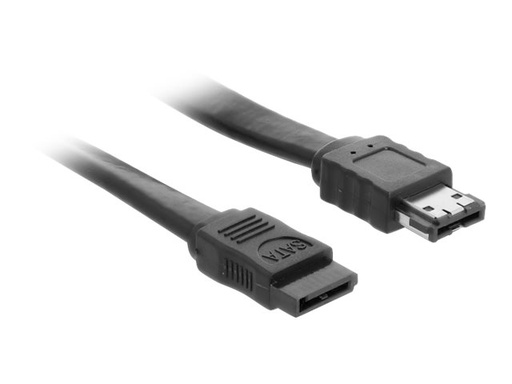 [85810] Delock SATA auf eSATA-Kabel - Serial ATA 150/300/600 - SATA (R)