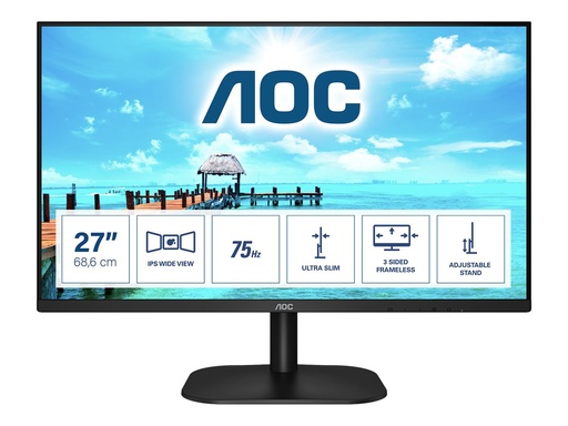 [27B2H] AOC 27B2H/EU - LED-Monitor - 68.6 cm (27") - 1920 x 1080 Full HD (1080p)