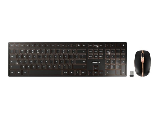 [JD-9000EU-2] Cherry DW 9000 SLIM - Tastatur-und-Maus-Set - kabellos