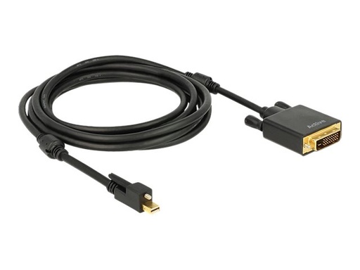 [83727] Delock Videokabel - Mini DisplayPort (M) zu DVI-D (M)