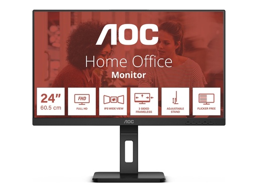 [24E3QAF] AOC 24E3QAF - LED-Monitor - 60.5 cm (24") - 1920 x 1080 Full HD (1080p)