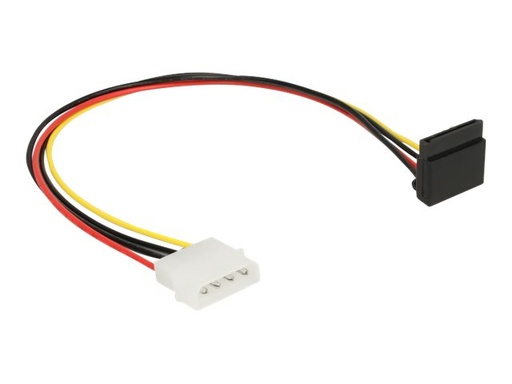 [85513] Delock SATA 15 pin receptacle > 4 pin Molex male metal - Netzteil - SATA-Stromstecker (R)