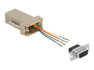 [66770] Delock Assembly Kit - Serieller Adapter - DB-9 (W)