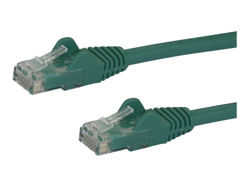 [N6PATC10MGN] StarTech.com 10m Cat6 Gigabit Snagless Patchkabel - RJ45 UTP Netzwerkkabel mit Schutzmanschette - Cat 6 Kabel - Grün - Patch-Kabel - RJ-45 (M)