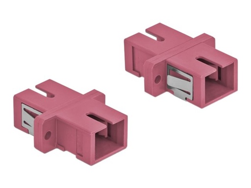 [85994] Delock Netzwerkkoppler - SC multi-mode (W)