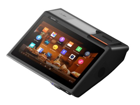 [T1710] Sunmi Kasse d2 mini Touchsystem 10.1"" Widescreen Display 4.3"" Kundendisplay