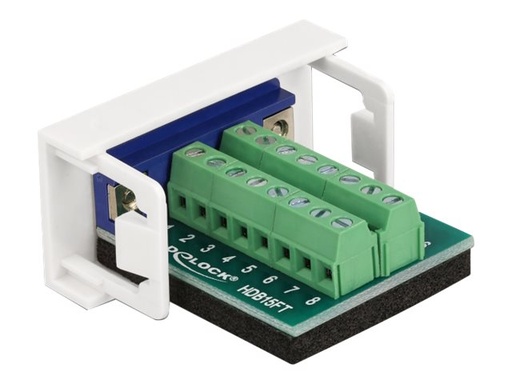 [81346] Delock Modulares Faceplate-Snap-In - VGA