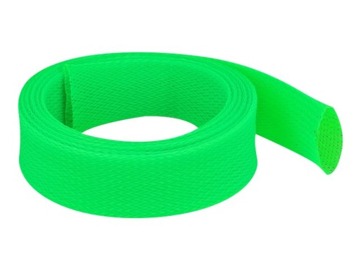 [20754] Delock Geflechtschlauch - dehnbar - 2 m - grün