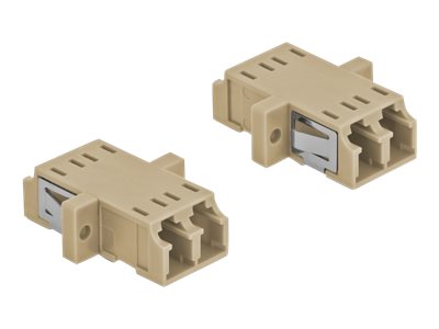 [86535] Delock Netzwerkkoppler - LC Multi-Mode (W)