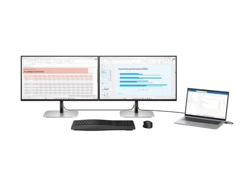 [9D9V7AA#ABB] HP 524pu - Series 5 Pro - LED-Monitor - 24 - Flachbildschirm (TFT/LCD) - 60,5 cm