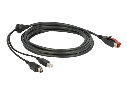 [85489] Delock Powered USB-Kabel - USB PlusPower (24 V)