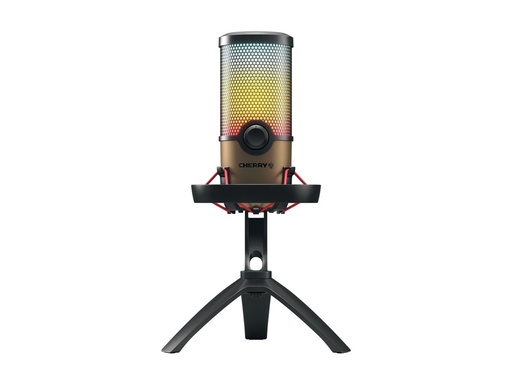 [JA-0720] Cherry UM 9.0 PRO RGB - Mikrofon - Schwarz, Bronze