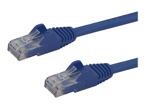 [N6PATC150CMBL] StarTech.com 1.5m CAT6 Ethernet Cable, 10 Gigabit Snagless RJ45 650MHz 100W PoE Patch Cord, CAT 6 10GbE UTP Network Cable w/Strain Relief, Blue, Wiring is UL Certified/TIA - Category 6 - 24AWG (N6PATC150CMBL)