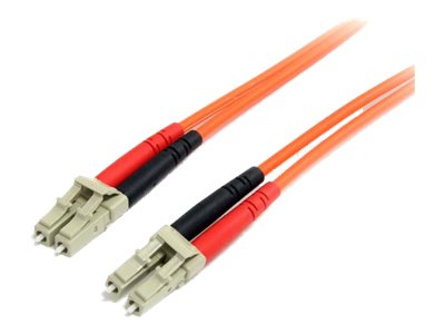 [FIBLCLC5] StarTech.com 5m Fiber Optic Cable - Multimode Duplex 62.5/125 - LSZH - LC/LC - OM1 - LC to LC Fiber Patch Cable (FIBLCLC5)
