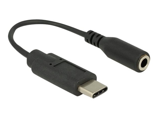 [65842] Delock Audio-Adapter - USB-C (M) zu mini-phone stereo 3.5 mm (W)