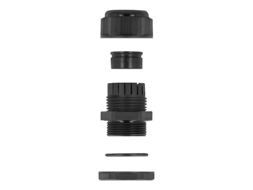 [60391] Delock Kabelverschraubung - Schwarz (Packung