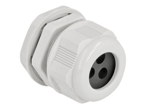 [60378] Delock PG21 - Kabelverschraubung - Grau (Packung mit 2)