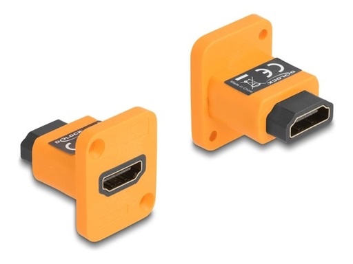 [88001] Delock HDMI-Adapter - HDMI weiblich D-Typ zu