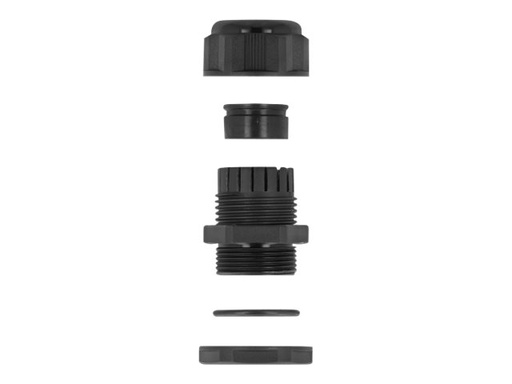 [60385] Delock Kabelverschraubung - Schwarz (Packung