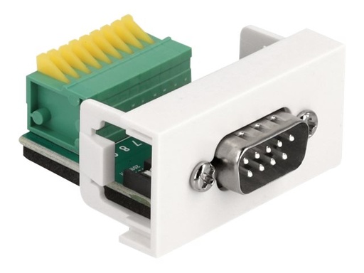 [81408] Delock Easy 45 - Einrastmodul - 9-poliger D-Sub (Stecker)