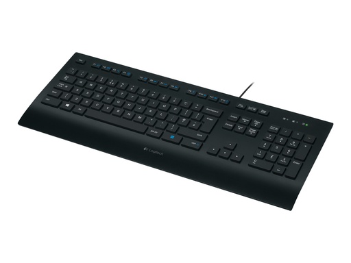 [920-008669] Logitech K280e - Tastatur - USB - Deutsch - Schwarz