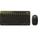 [920-008213] Logitech MK240 Nano Wireless Keyboard and Mouse Combo - Volle Größe (100%) - Kabellos - RF Wireless - Schwarz - Maus enthalten
