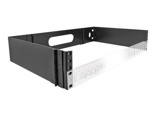 [43376] Delock Schrank Netzwerkschrank - geeignet für Wandmontage - Schwarz - 2U - 48.3 cm (19")