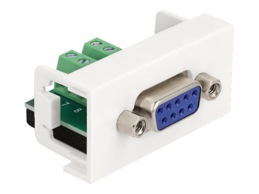 [81350] Delock Easy 45 - Einrastmodul - 9-polige D-Sub (Buchse)