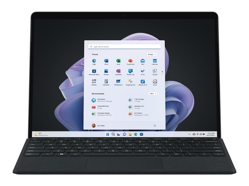 [QF1-00022] Microsoft Surface Pro 9 for Business - Tablet - Intel Core i5 1245U / 1.6 GHz - Evo - Win 11 Pro - Intel Iris Xe Grafikkarte - 8 GB RAM - 256 GB SSD - 33 cm (13")
