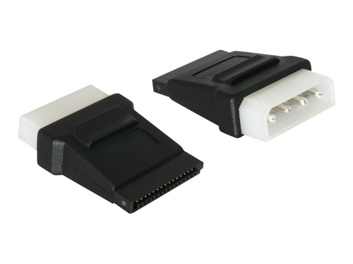 [82325] Delock Netzteil - SATA-Stromstecker (M) zu interne Stromversorgung, 4-polig (M)