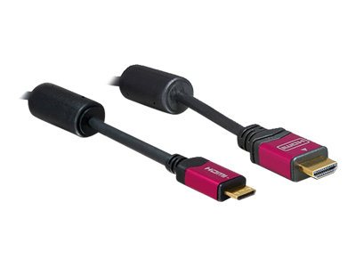 [84337] Delock HDMI-Kabel - HDMI männlich zu 19 pin