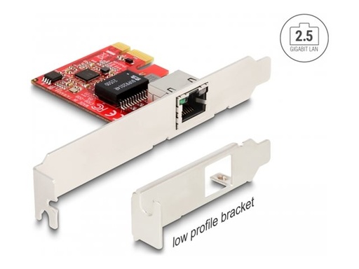 [90100] Delock Netzwerkadapter - PCI Express x1 Low-Profile