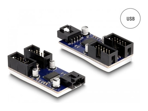 [61100] Delock USB-Adapter - USB 2.0 x 2