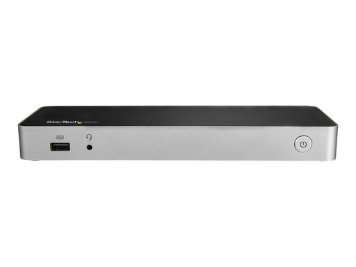 [DK30CHDPPDUE] StarTech.com USB C Dock, Dual Monitor HDMI & DisplayPort 4K 30Hz, USB Type-C Laptop Docking Station 60W Power Delivery (PD)