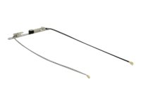 [12541] Delock WLAN 802.11 ac/a/h/b/g/n Twin - Antenne - Wi-Fi - 1,12 dBi (für 2400 - 2500 MHz)