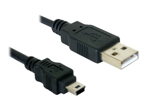 [82252] Delock USB-Kabel - Mini-USB, Typ B (M) zu USB (M)