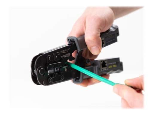 [90510] Delock Crimpwerkzeug - mit integriertem Kabeltester